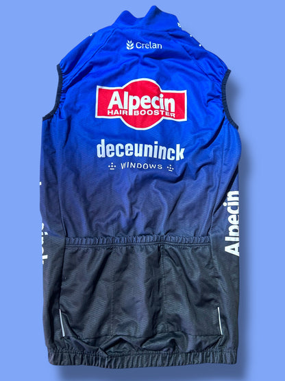 Rain Vest + Pockets| Alpecin Deceuninck Kalas| Pro Cycling Kit