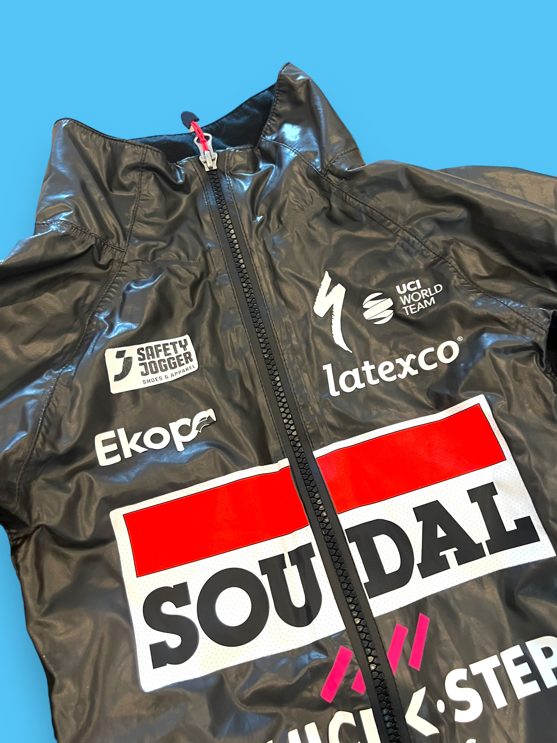 Slicker Pro Rain Jacket | Castelli | Soudal / Deceuninck Quick-Step | Pro Cycling Kit