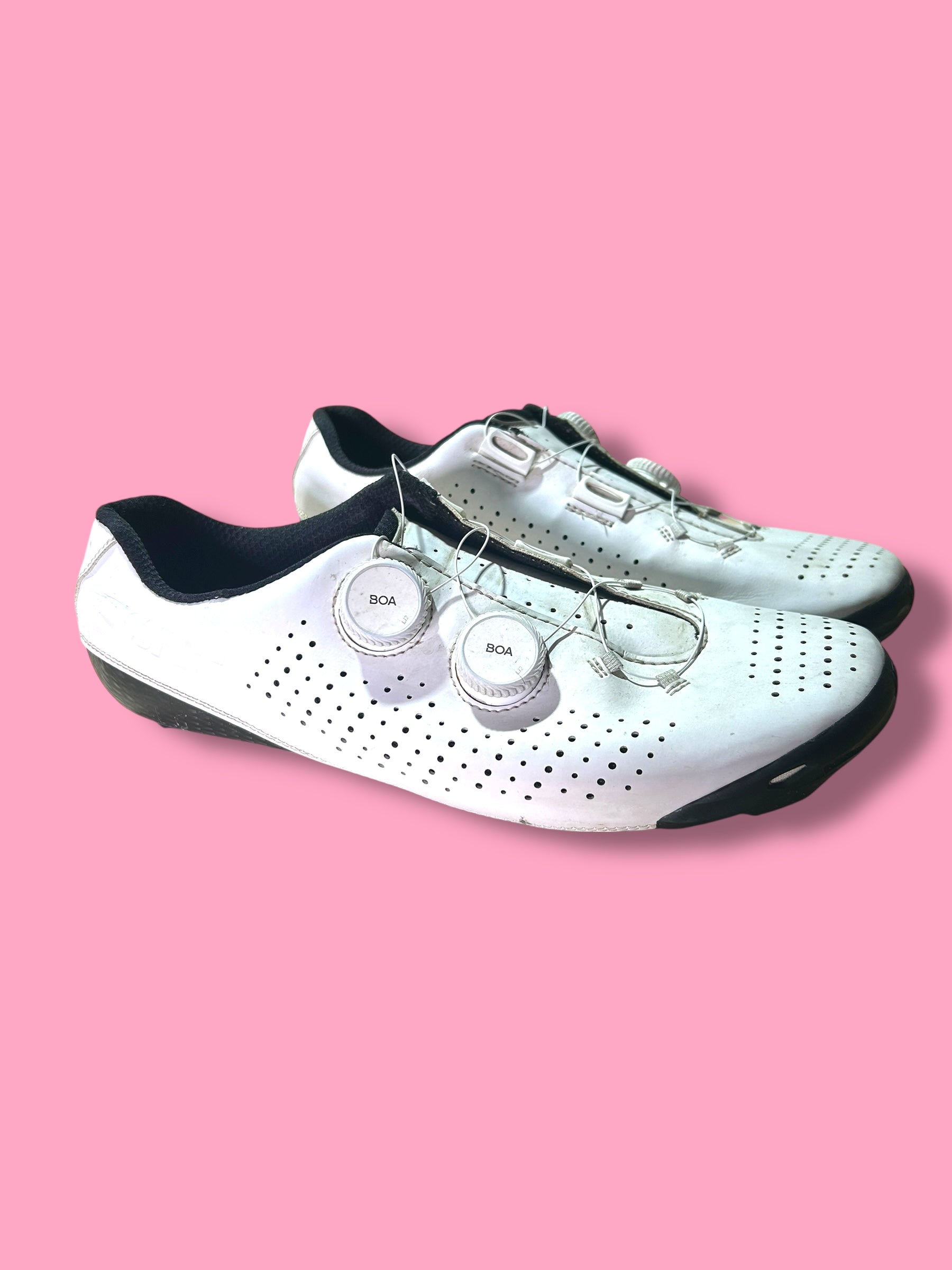 BONT Vaypor White Cycling Shoes | BONT |  EF Education First | Pro Cycling Kit