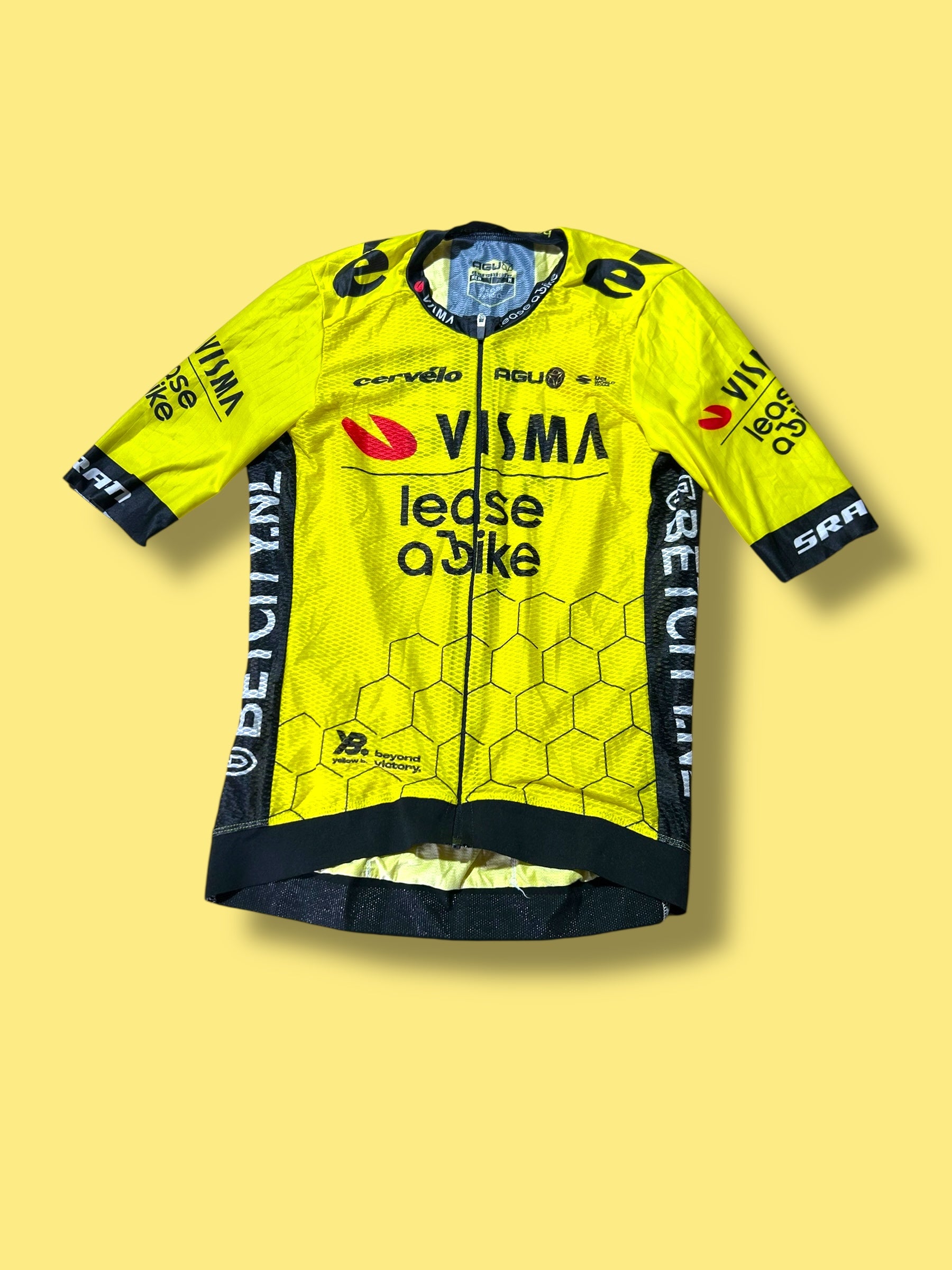 Summer Mesh Aero Jersey Race -  Rider Issued | Visma  | Agu | Pro Cycling Kit