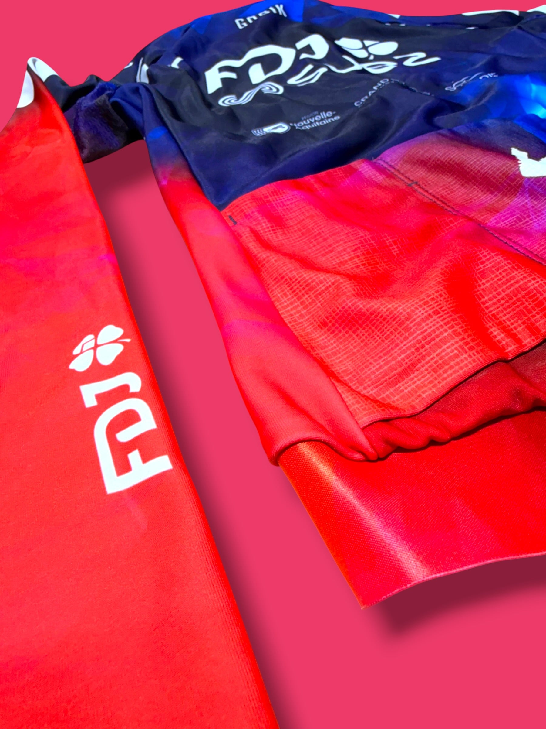 Thermal Long Sleeve Jersey Winter  Hyder Womens|FDJ Suez |Gobik Pro Cycling Kit