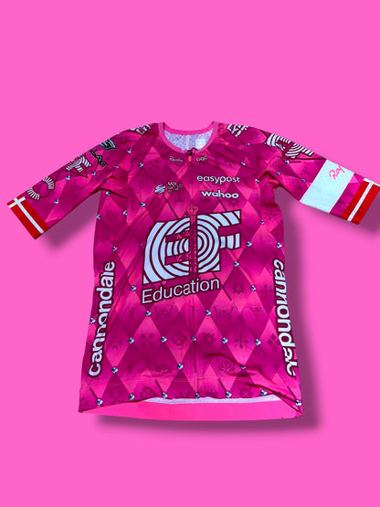EF 2025 Pro Team Aero Jersey Michael Valgren Danish Champion | EF Education First | Rapha Men's Pro Kit