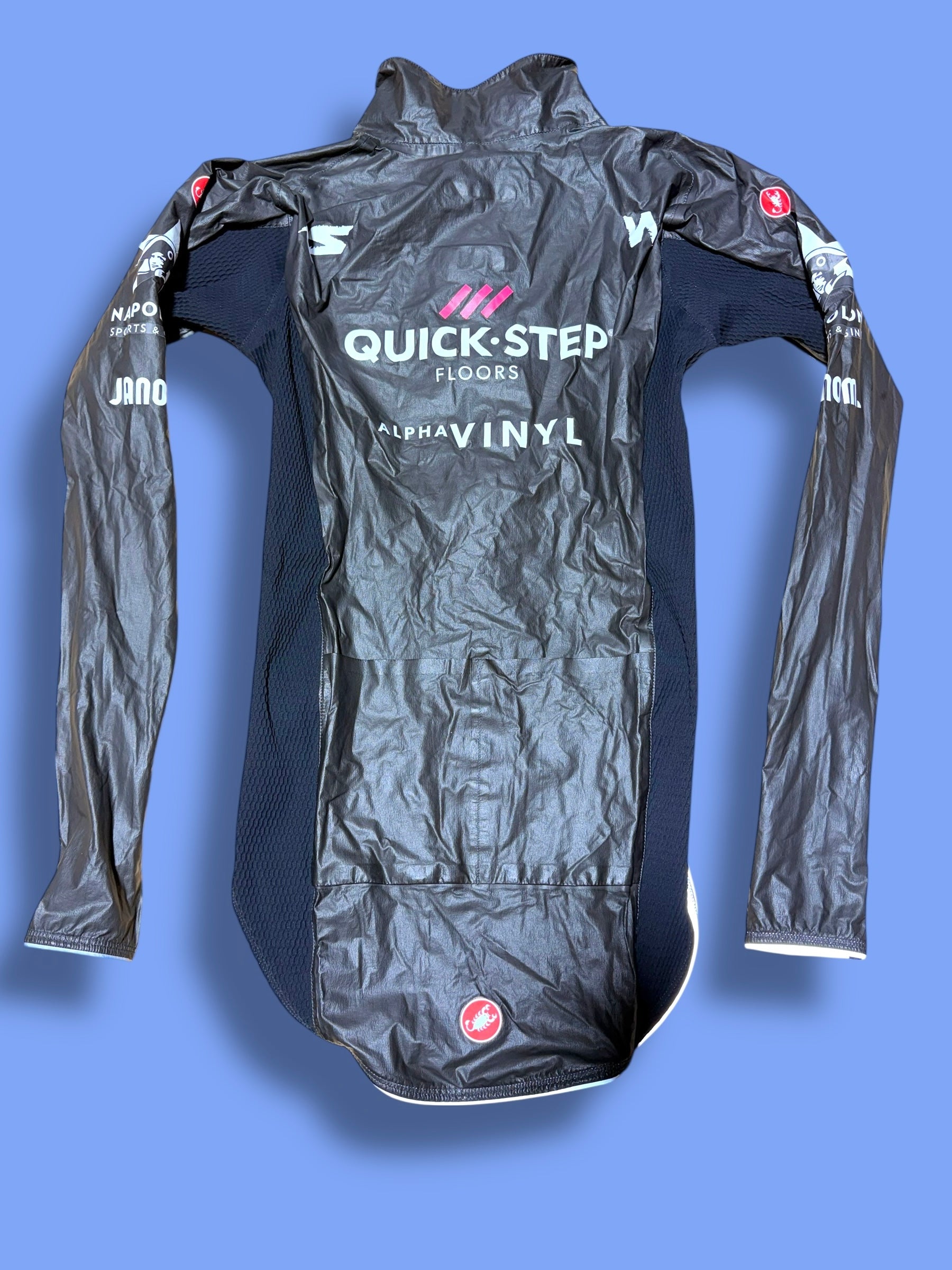 Rain Jacket Slicker Pro  Winter Wet Cold   | Castelli |  Soudal Quick-Step| Pro Cycling Kit