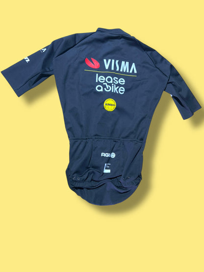 Rain Jacket/Jersey  Winter Thermal Rider Issued Pockets | Jumbo Visma  | Agu | Pro Cycling Kit