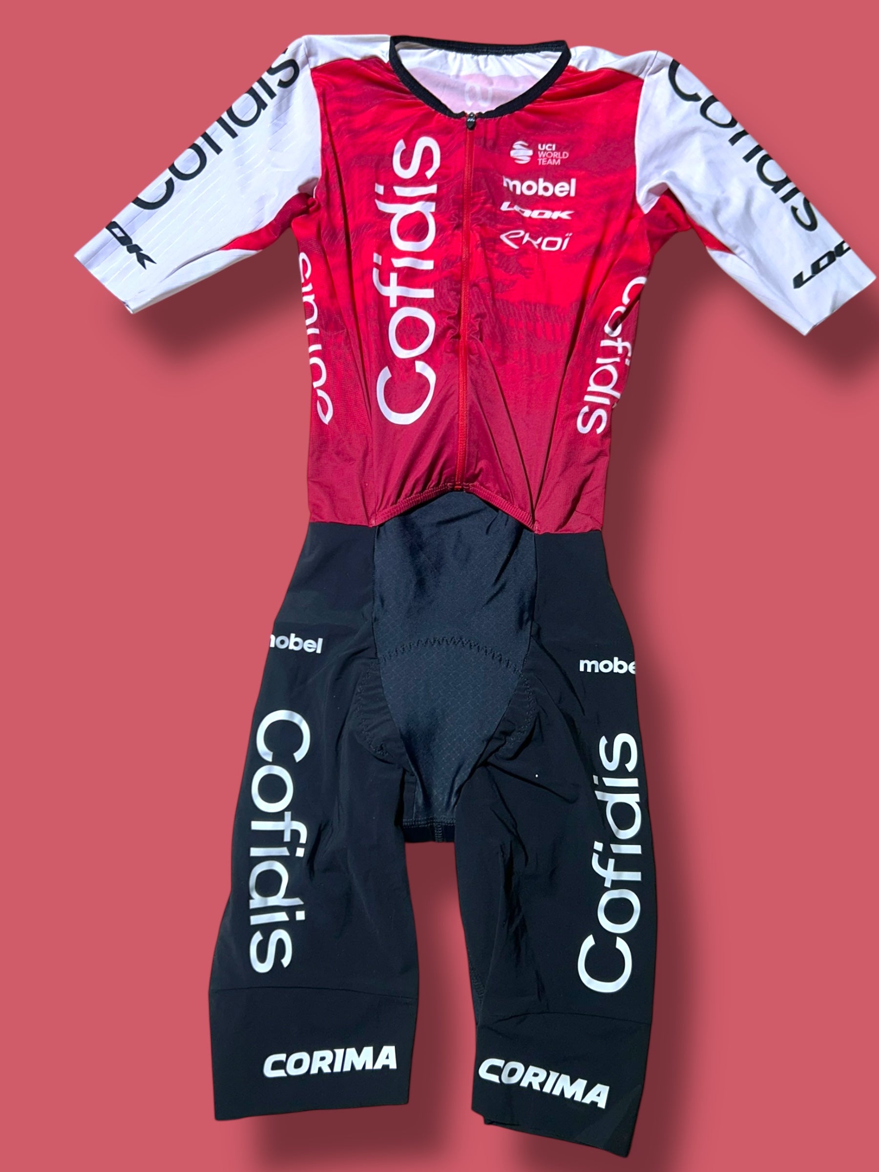 Aerosuit Roadsuit Team Issue Road Racing |  Mobel |  Cofidis| Pro Cycling Kit
