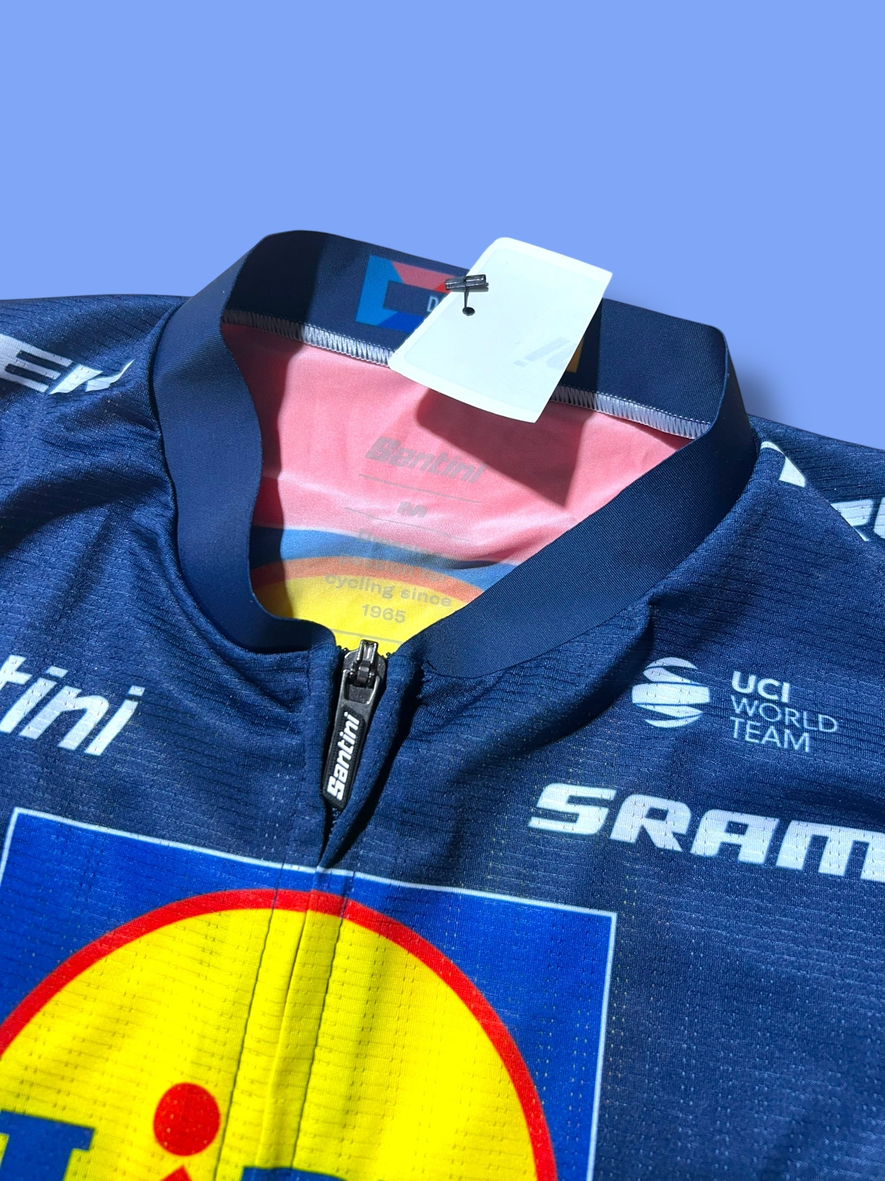 Aero Jersey Short Sleeve Lightweight Team Issued! | Santini | Lidl Trek | Pro Cycling Kit