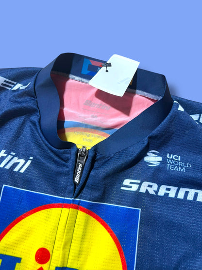 Aero Jersey Short Sleeve Lightweight Team Issued! | Santini | Lidl Trek | Pro Cycling Kit