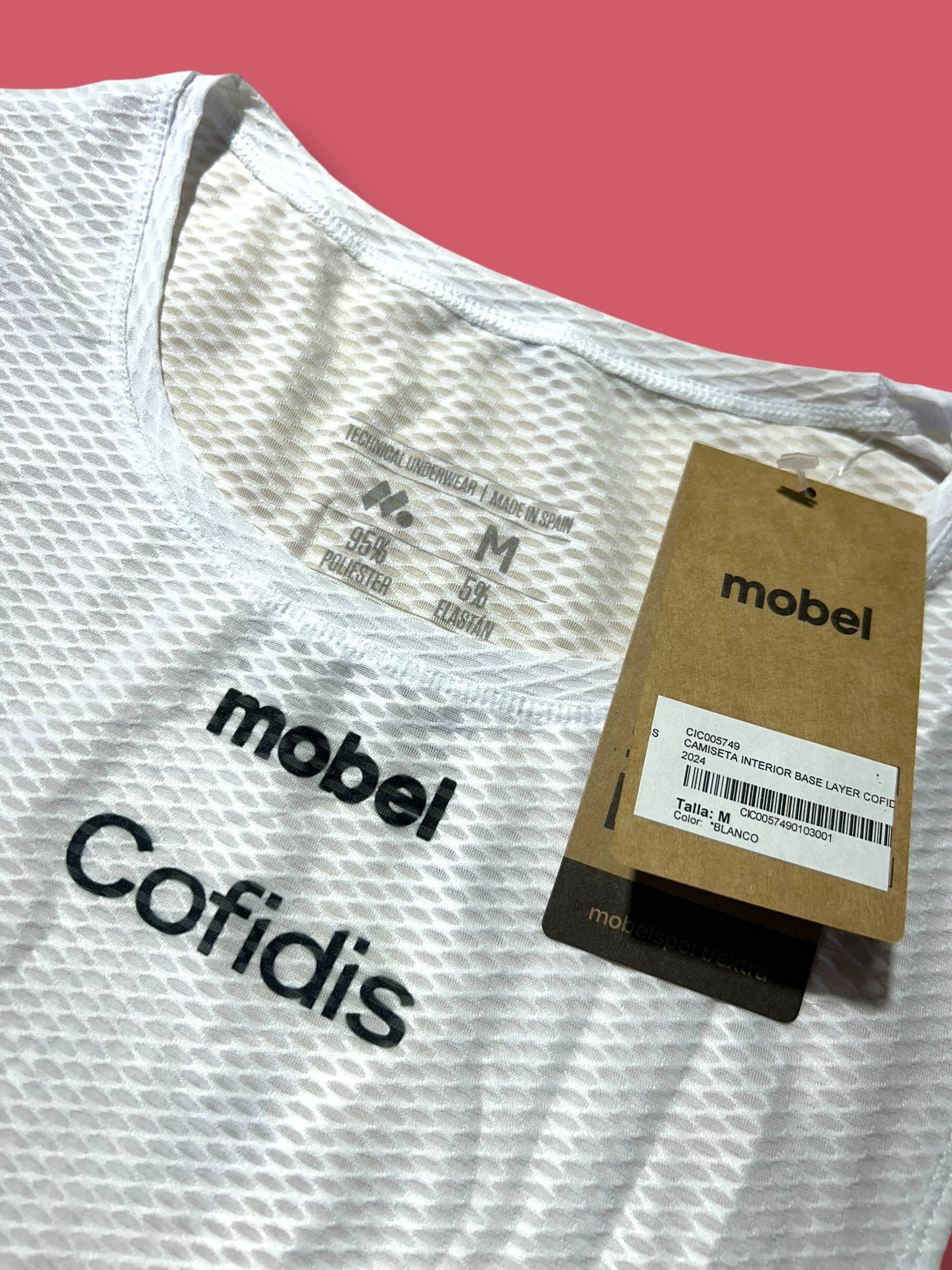 Base Layer No Sleeve Winter Pro Rider Issued |  Van Rysel |  Cofidis| Pro Cycling Kit