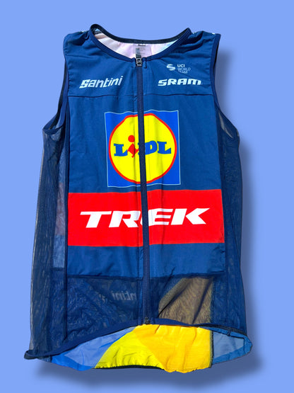Wind Vest Team Issued Gilet | Santini | Lidl  Trek | Pro Cycling Kit