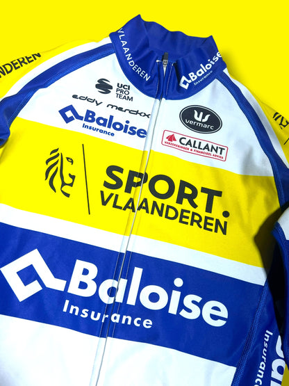 Long Sleeve Thermal Jersey Winter|Flanders Baloise|Vermarc Pro Cycling Kit