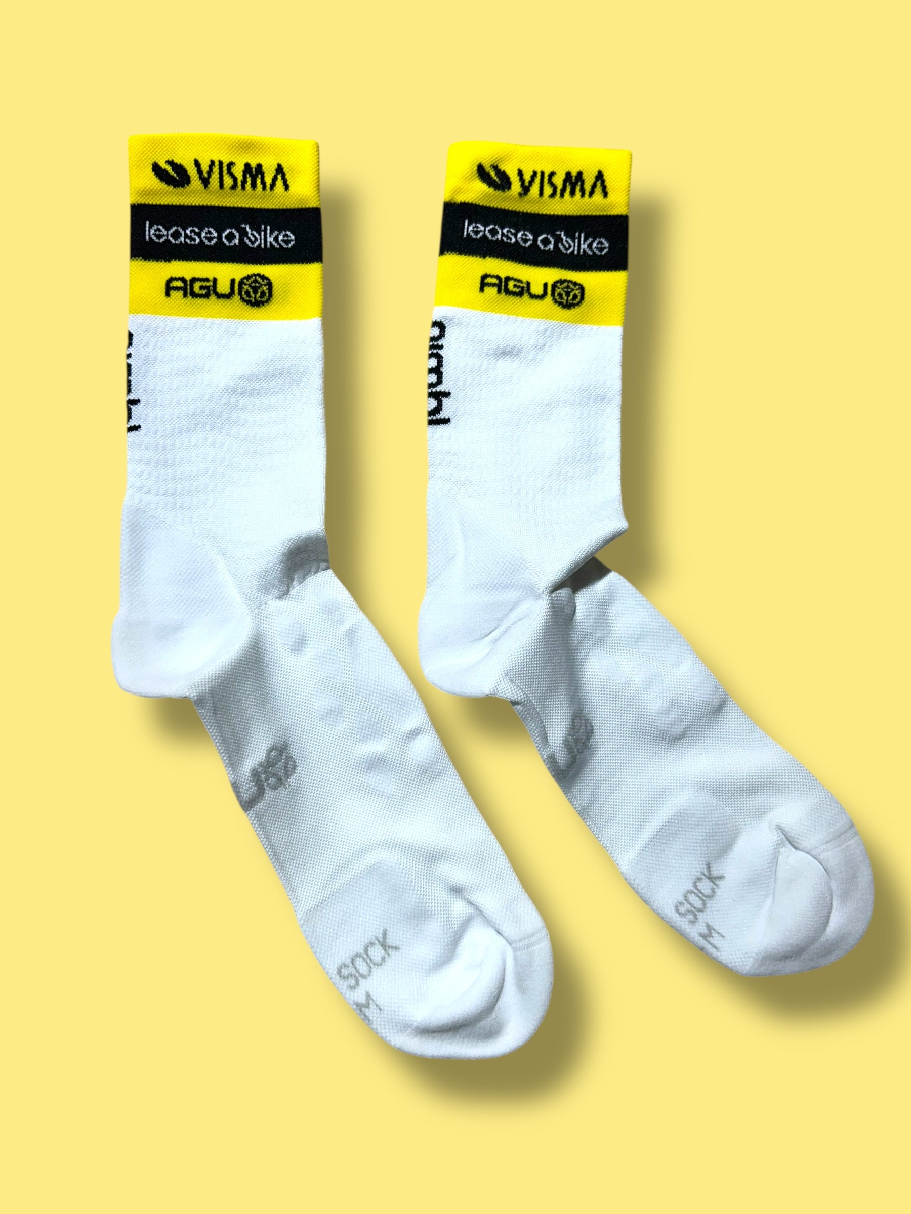 Race Socks   | Jumbo Visma Lease-A-Bike  | Agu | Pro Cycling Kit