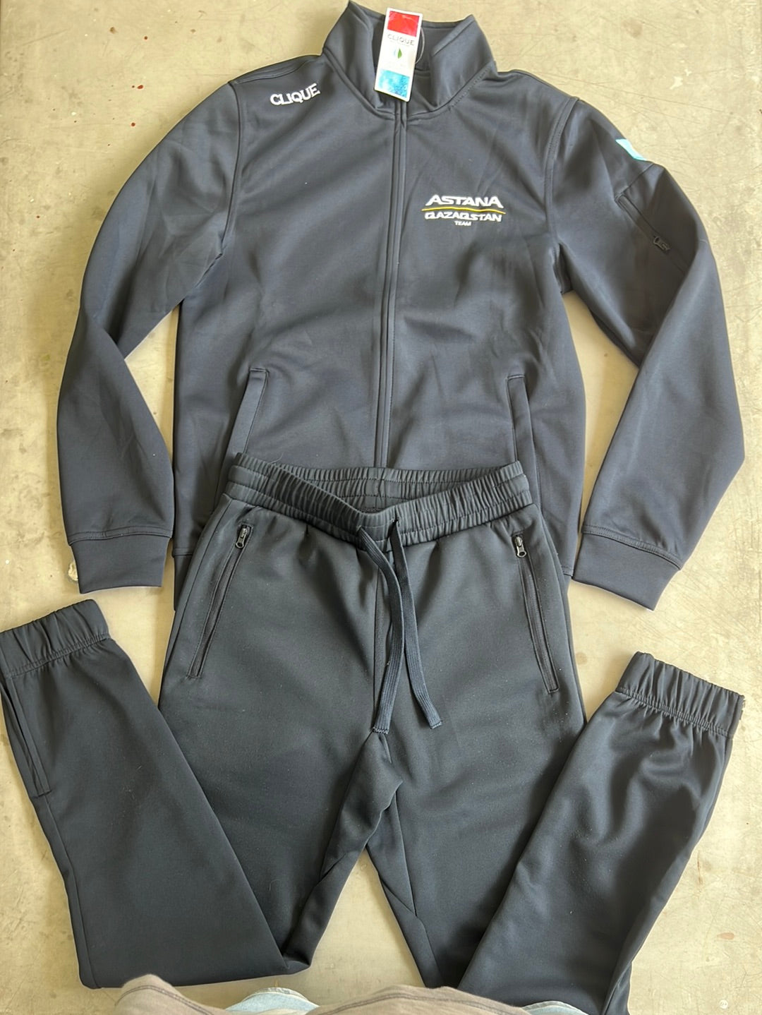 Casual Jumper & Track Pants Bundle | Clique | Astana | Pro Team Cycling Kit