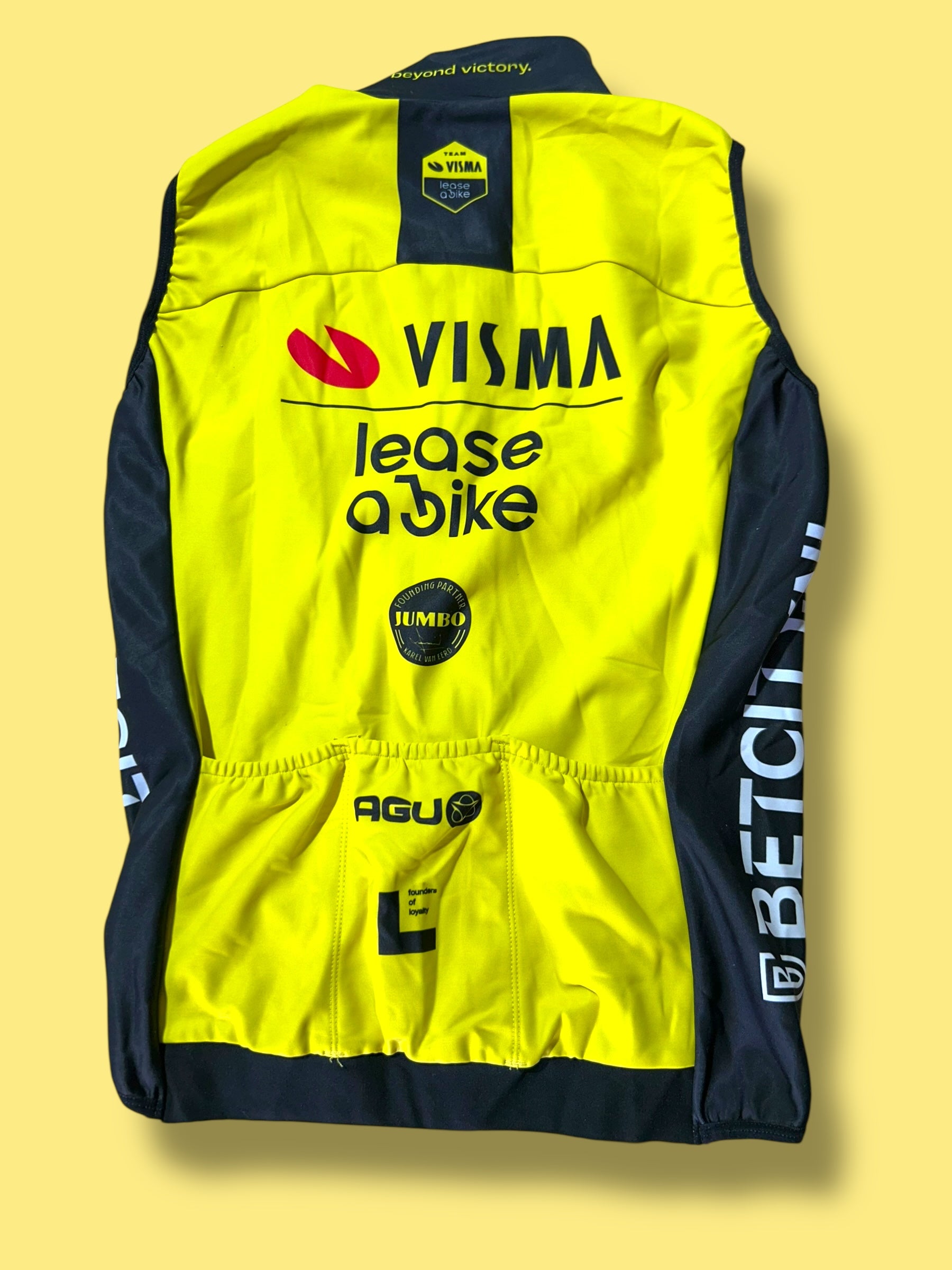 Thermal Vest Gilet Race -  Rider Issued | Jumbo Visma  | Agu | Pro Cycling Kit