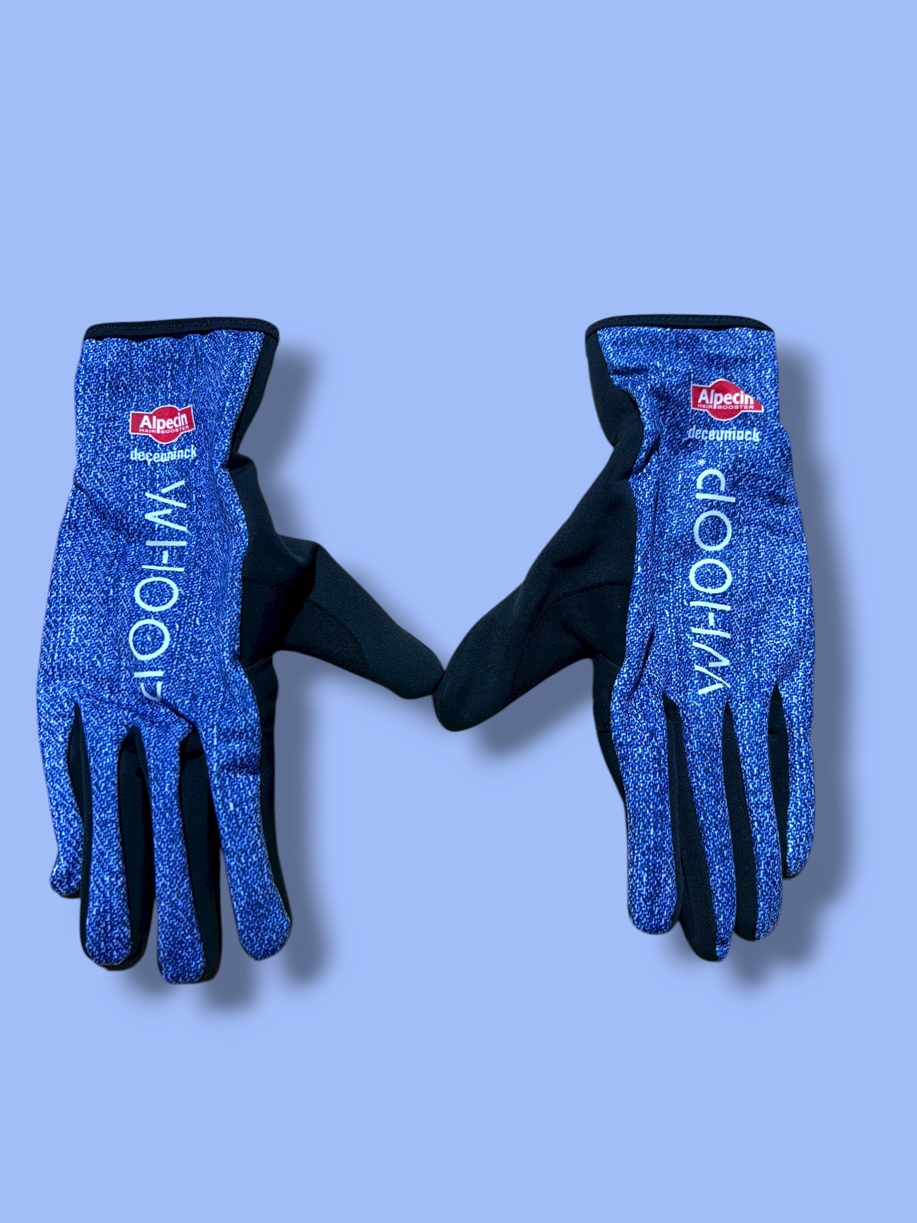 Winter  Gloves Race Rider Issued Padded Thermal  | Alpecin Deceuninck Kalas| Pro Cycling Kit