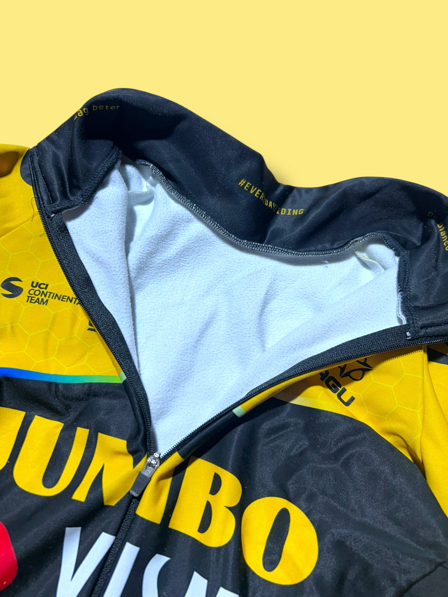 Winter Thermal Jersey Race -  Rider Issued | Jumbo Visma  | Agu | Pro Cycling Kit