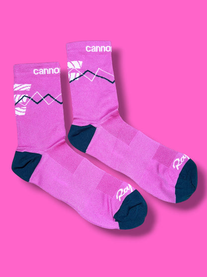 EF 2022 Pro Team Race Socks Asymmetric Design | EF Education First | Rapha Men's Pro Kit