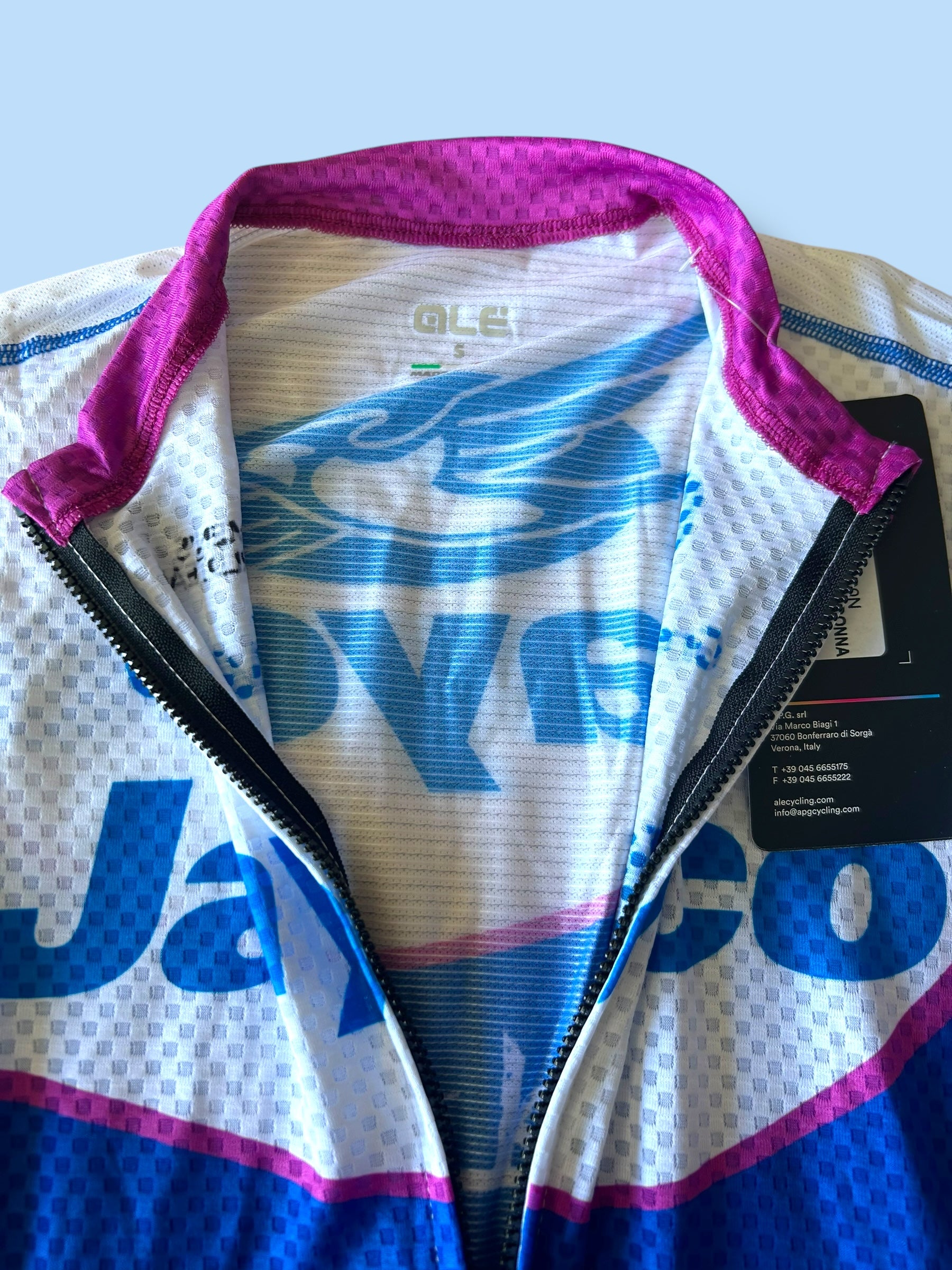 Jersey Summer Lightweight Aero Womens| Ale |  Jayco Alula| Pro Cycling Kit