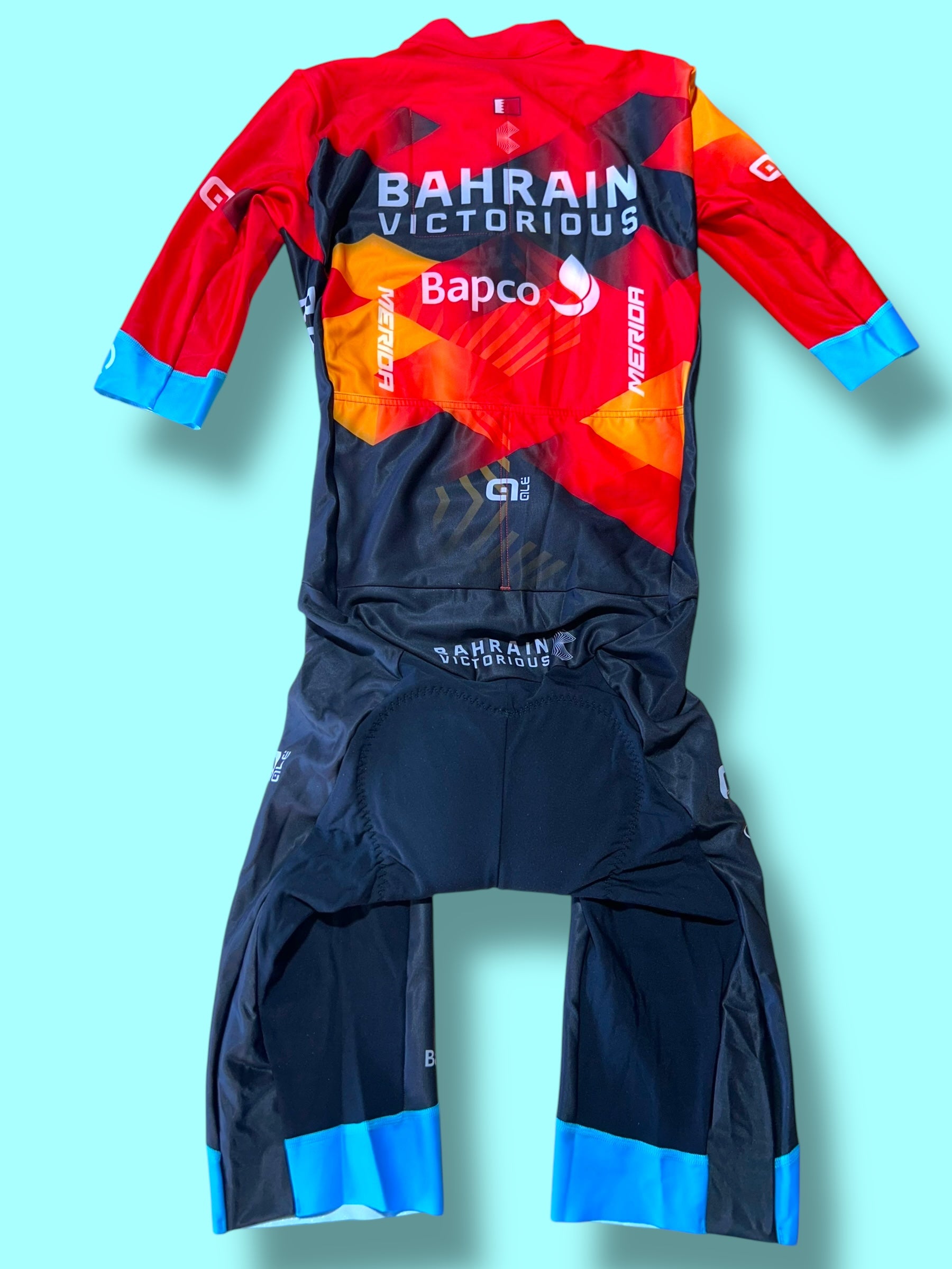 Aerosuit Road Racing Thermal Winter Roadsuit| Ale |Bahrain Victorious| Pro Cycling Kit