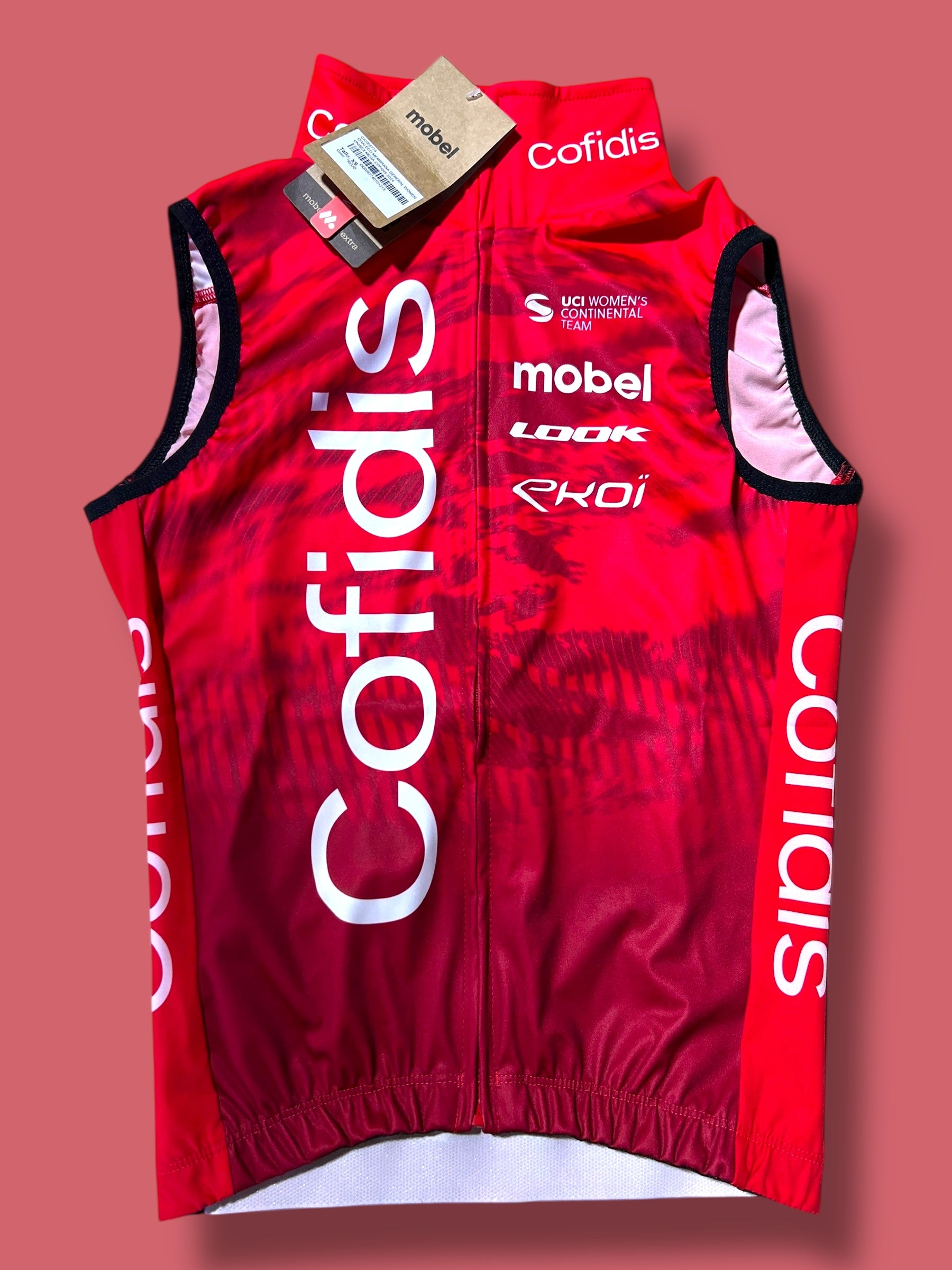Rain Vest Gilet |Cofidis Women| Pro Cycling Kit