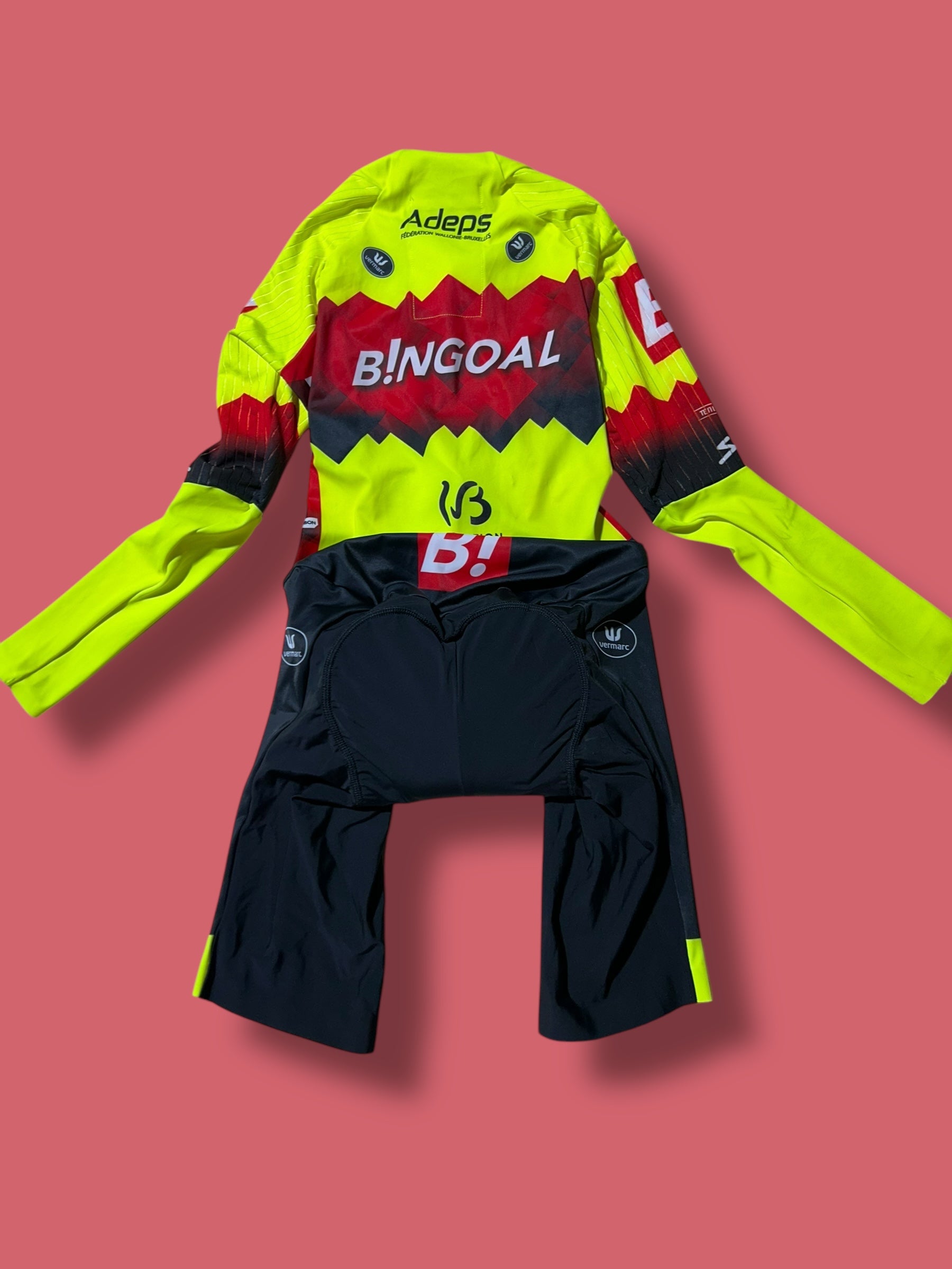 TT Suit Time Trial Skinsuit  | Bingoal Vermarc| Pro Cycling Kit