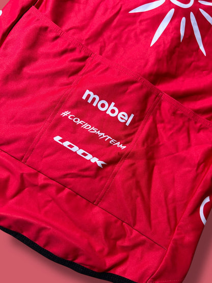Short Sleeve Gabba Jersey Jacket  Rider Issued Winter WIndstopper|  Van Rysel |  Cofidis| Pro Cycling Kit