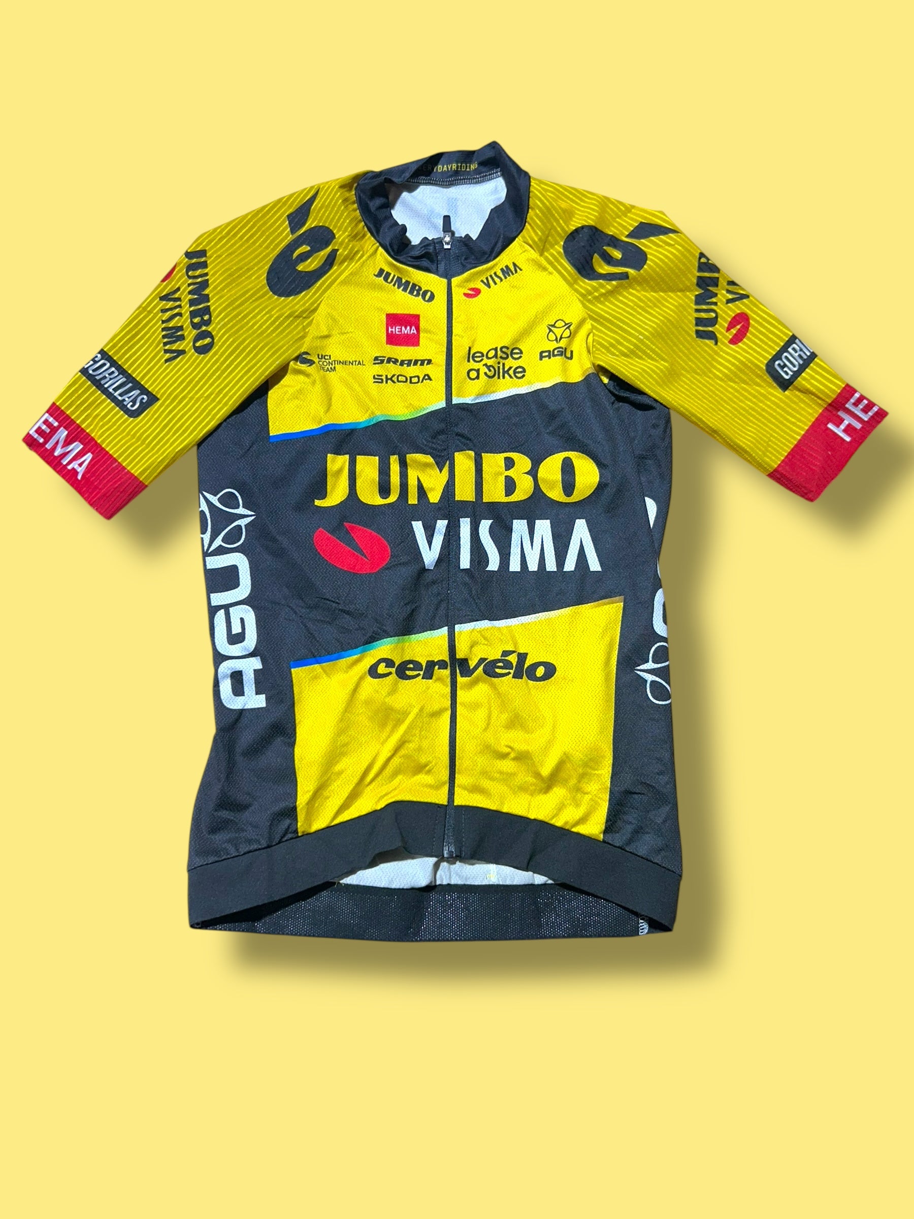 Aero Jersey Race -  Rider Issued | Jumbo Visma  | Agu | Pro Cycling Kit