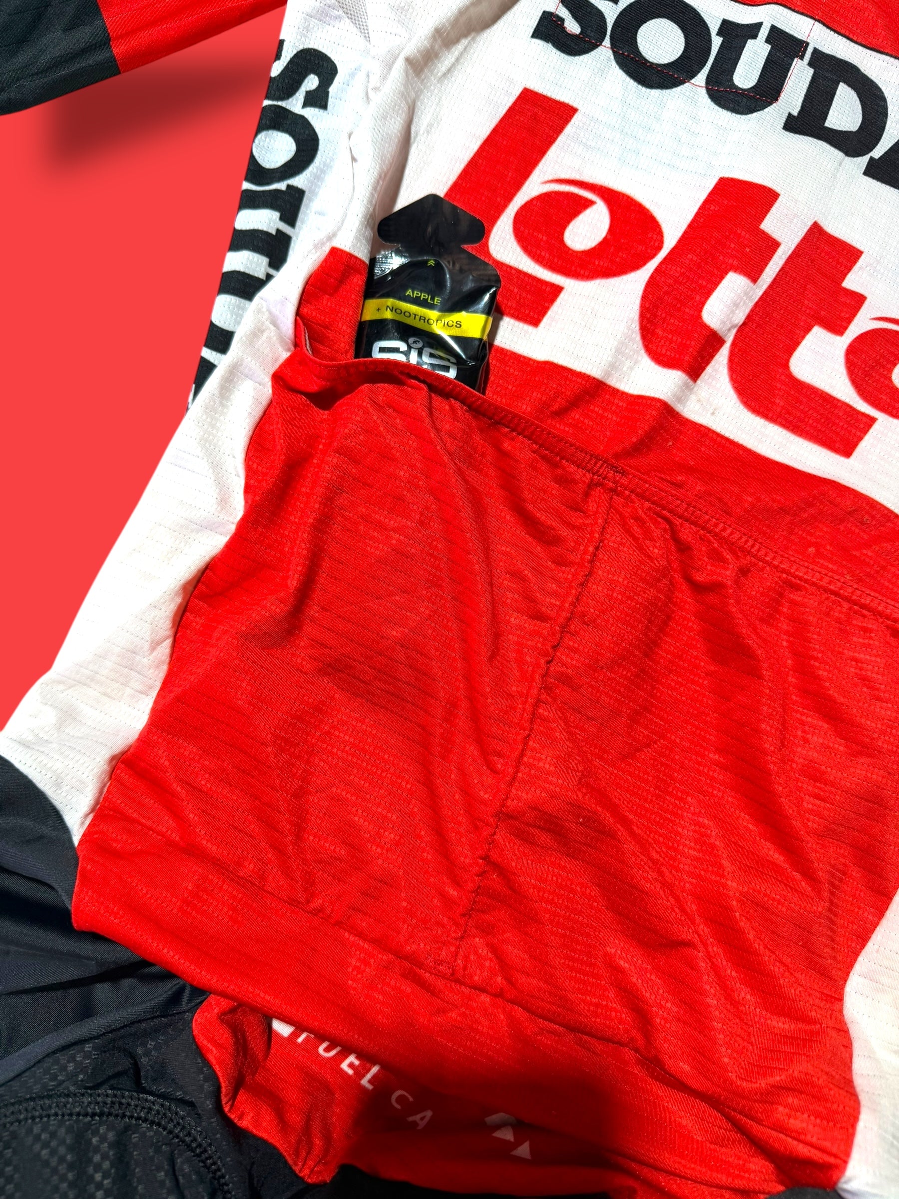 Aero Suit Roadsuit Team Rider Issued |Lotto DSTNY Vermarc| Pro Cycling Kit