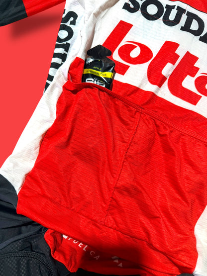 Aero Suit Roadsuit Team Rider Issued |Lotto DSTNY Vermarc| Pro Cycling Kit