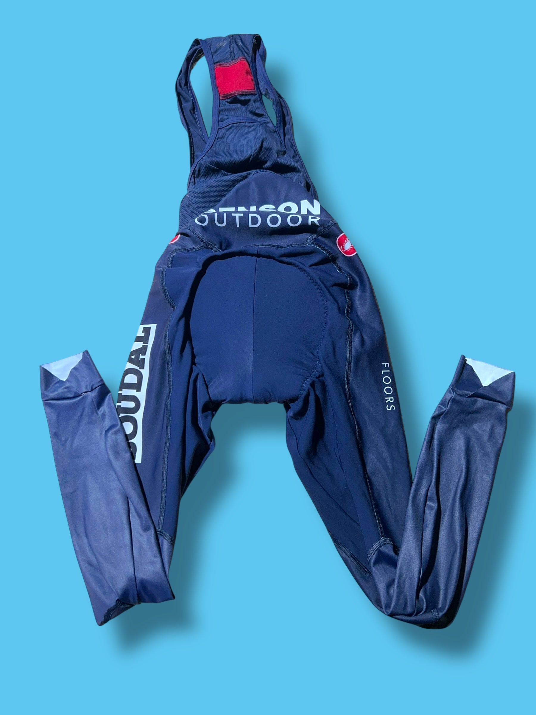 Bib Tights Winter Thermal Fleece | Castelli |  Soudal Quick-Step| Pro Cycling Kit
