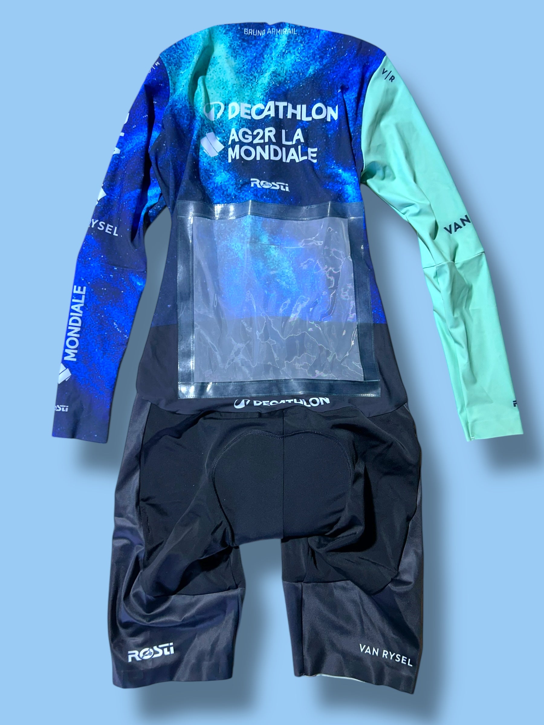 TT Suit Time Trial Aerosuit ARMIRAIL CLM  | Decathlon AG2R La Mondiale  | Rule 28 | Pro Cycling Kit