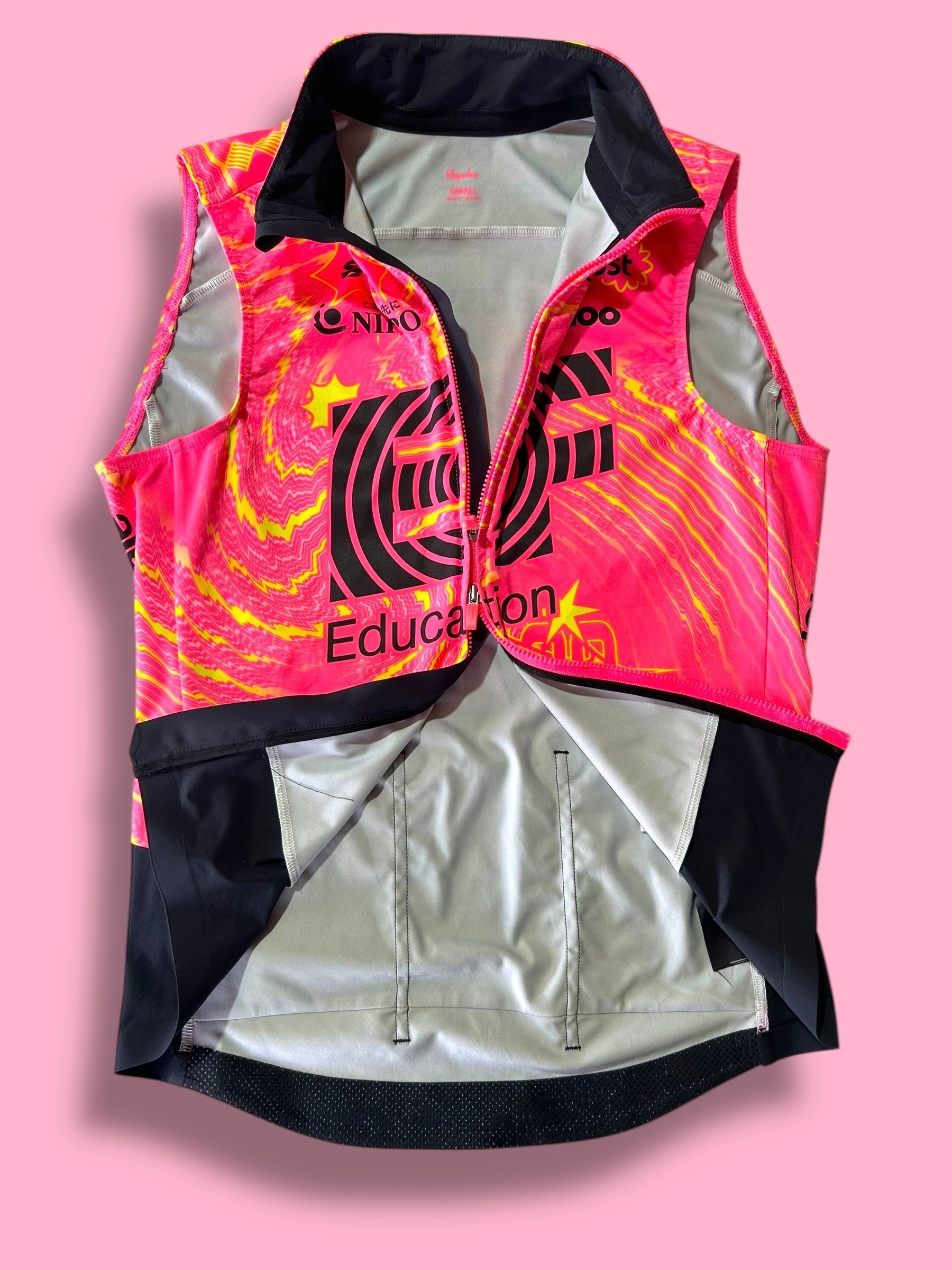 Winter Vest Women's Gore Tex Infinium Windstopper Thermal | Rapha Pro Team |  EF Education First  | Pro Cycling Kit