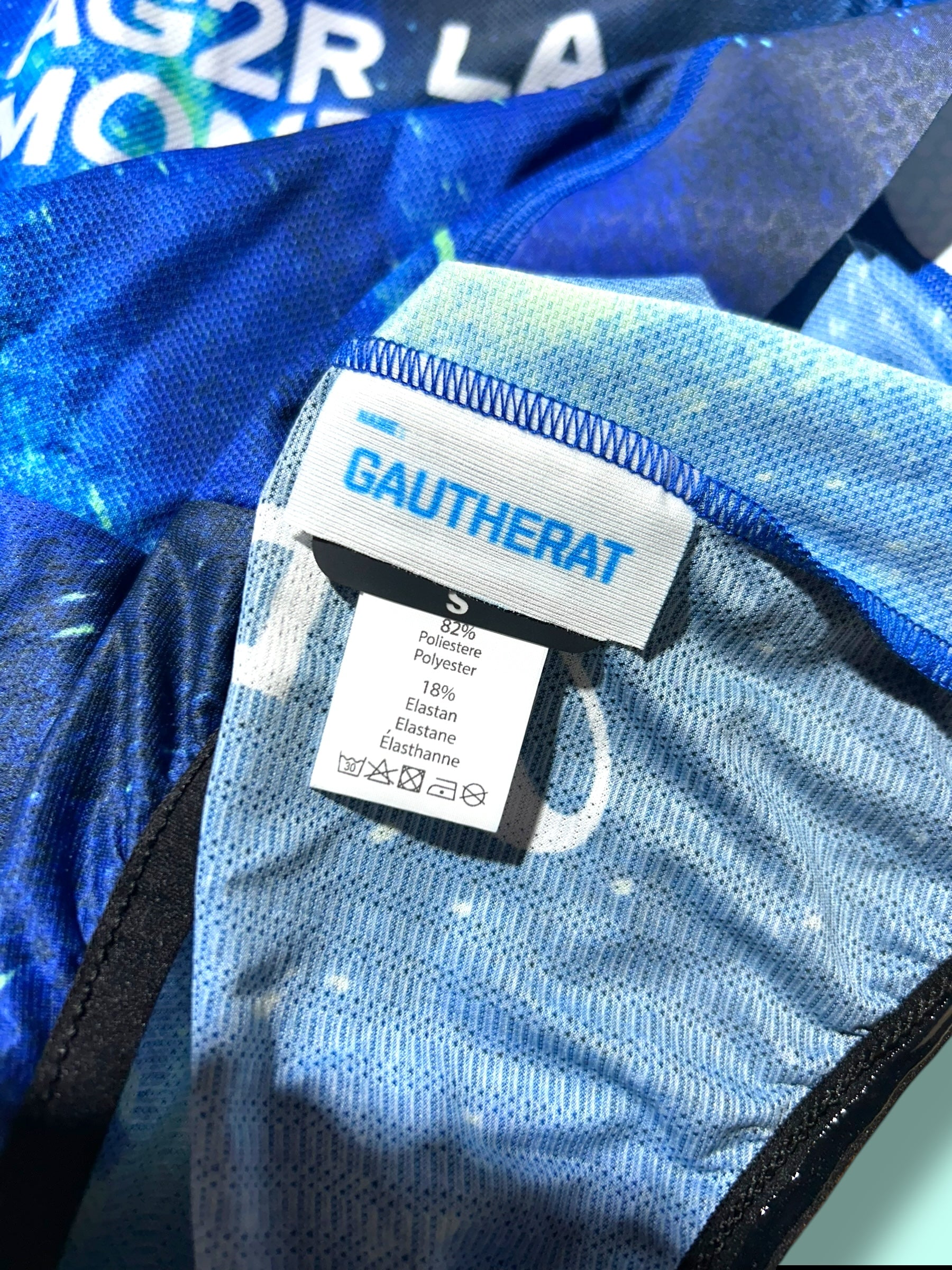 Aero Jersey GAUTHERAT Short Sleeve Racing Maillot   | Decathlon AG2R La Mondiale  | Rosti | Pro Cycling Kit