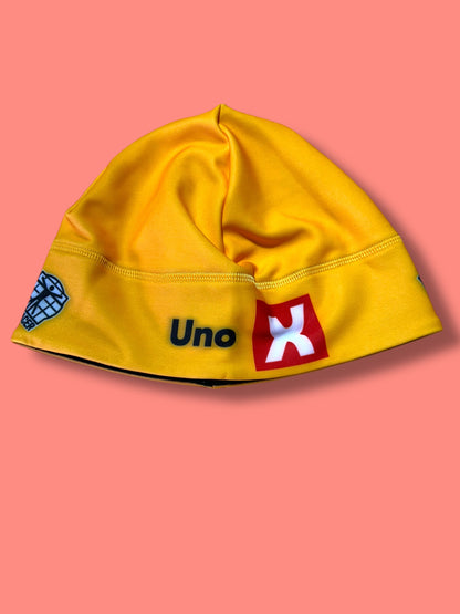 Thermal Winter Beanie Under Helmet Skull Cap Racing|Uno-X  Bioracer| Pro Cycling Kit