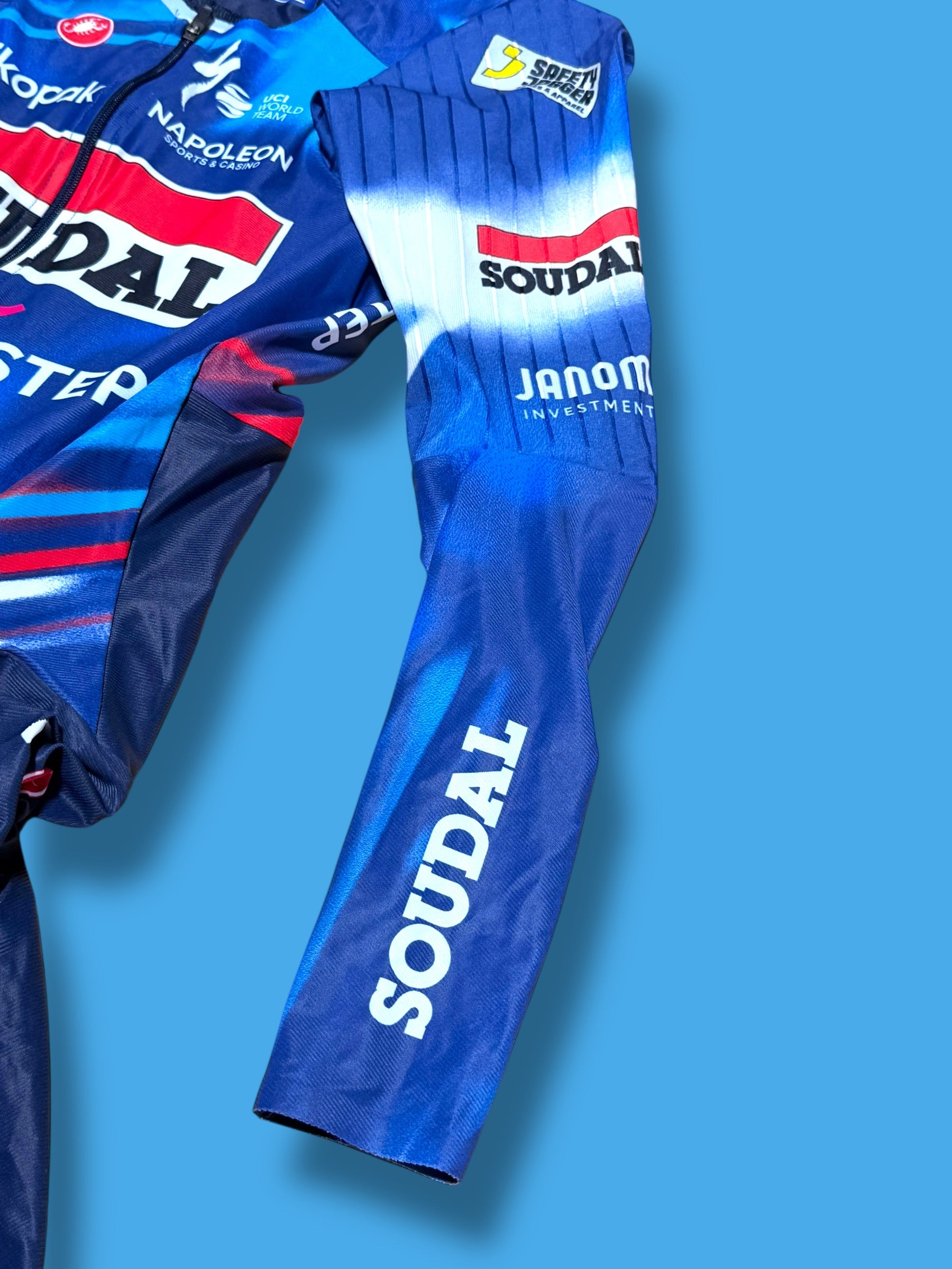 TT Time Trial Suit Body Paint 5.0 + Race Number |Castelli|Soudal Quick-Step