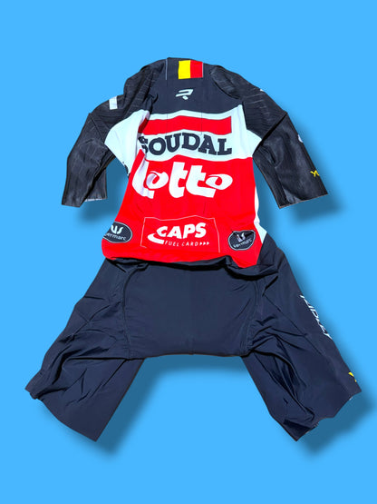 TT Suit Aerosuit Race Suit Caleb Ewan  |Lotto Soudal |Vermarc Pro Cycling Kit