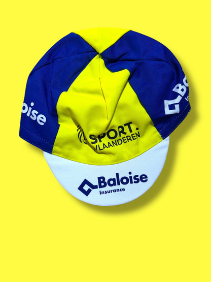 Summer Vented Jersey and Cap Lightweight Racing - Rider Issued  | Vermarc |  Flanders Baloise| Pro Cycling Kit