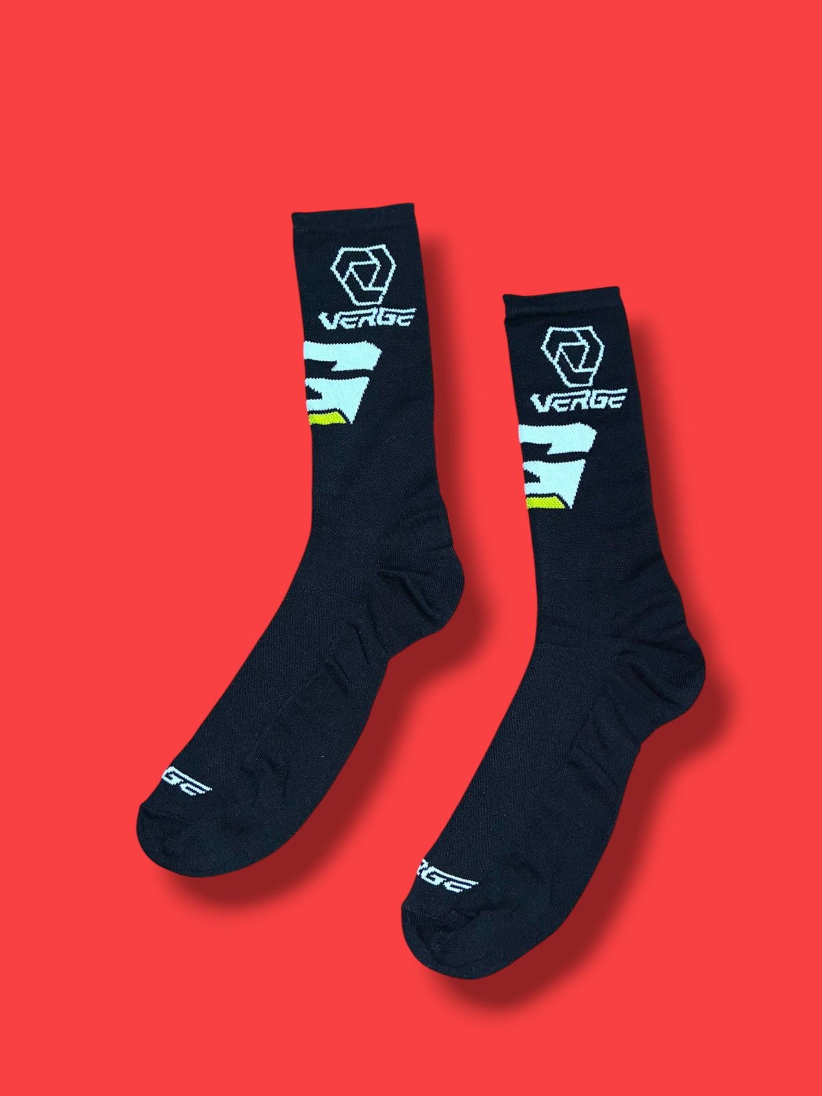 Verge Black Race Socks | Intermarché-Wanty 2025