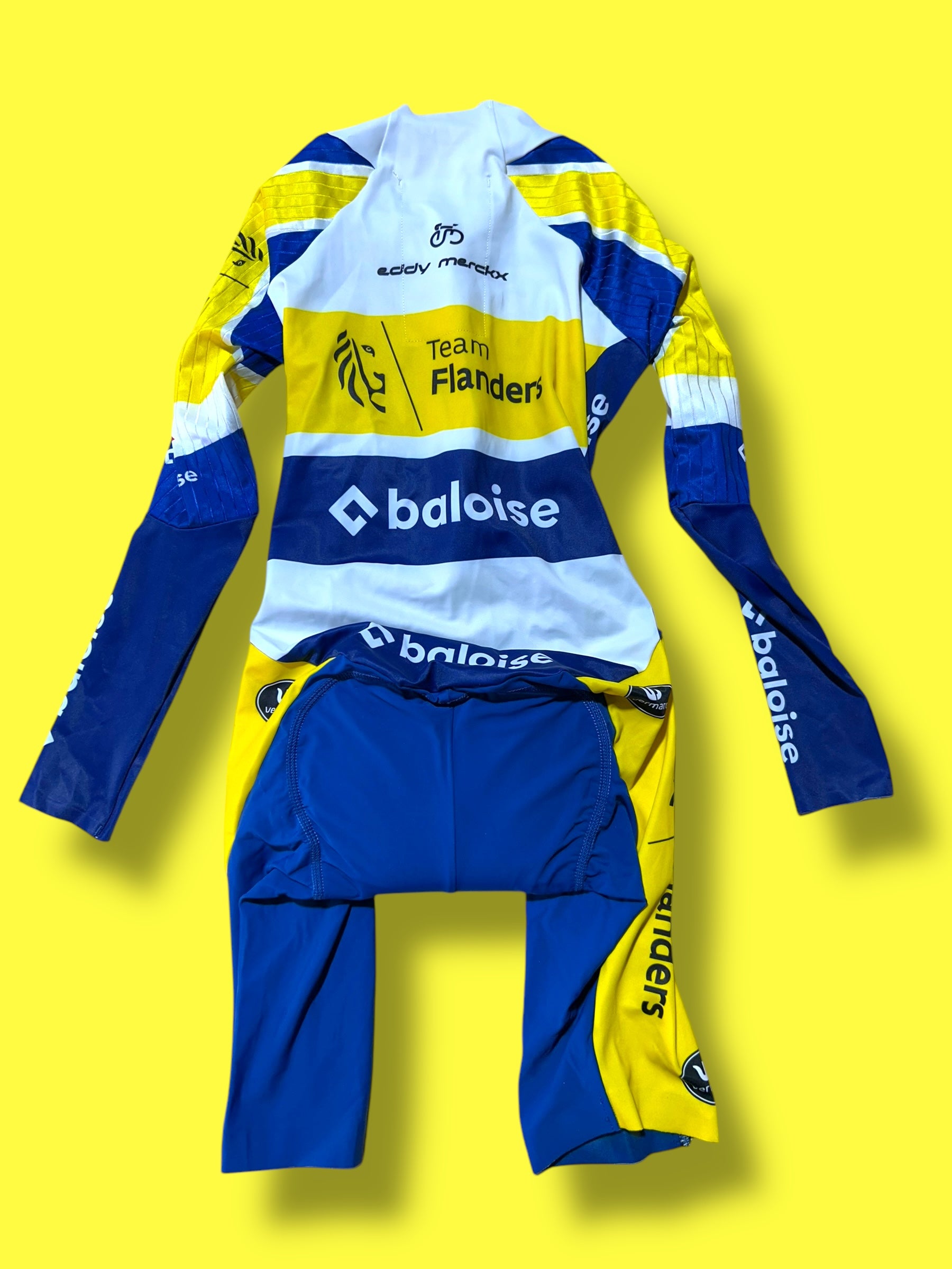 Aerosuit TT Suit Time Trial and Aero Mitts/Gloves | Vermarc |  Flanders Baloise| Pro Cycling Kit