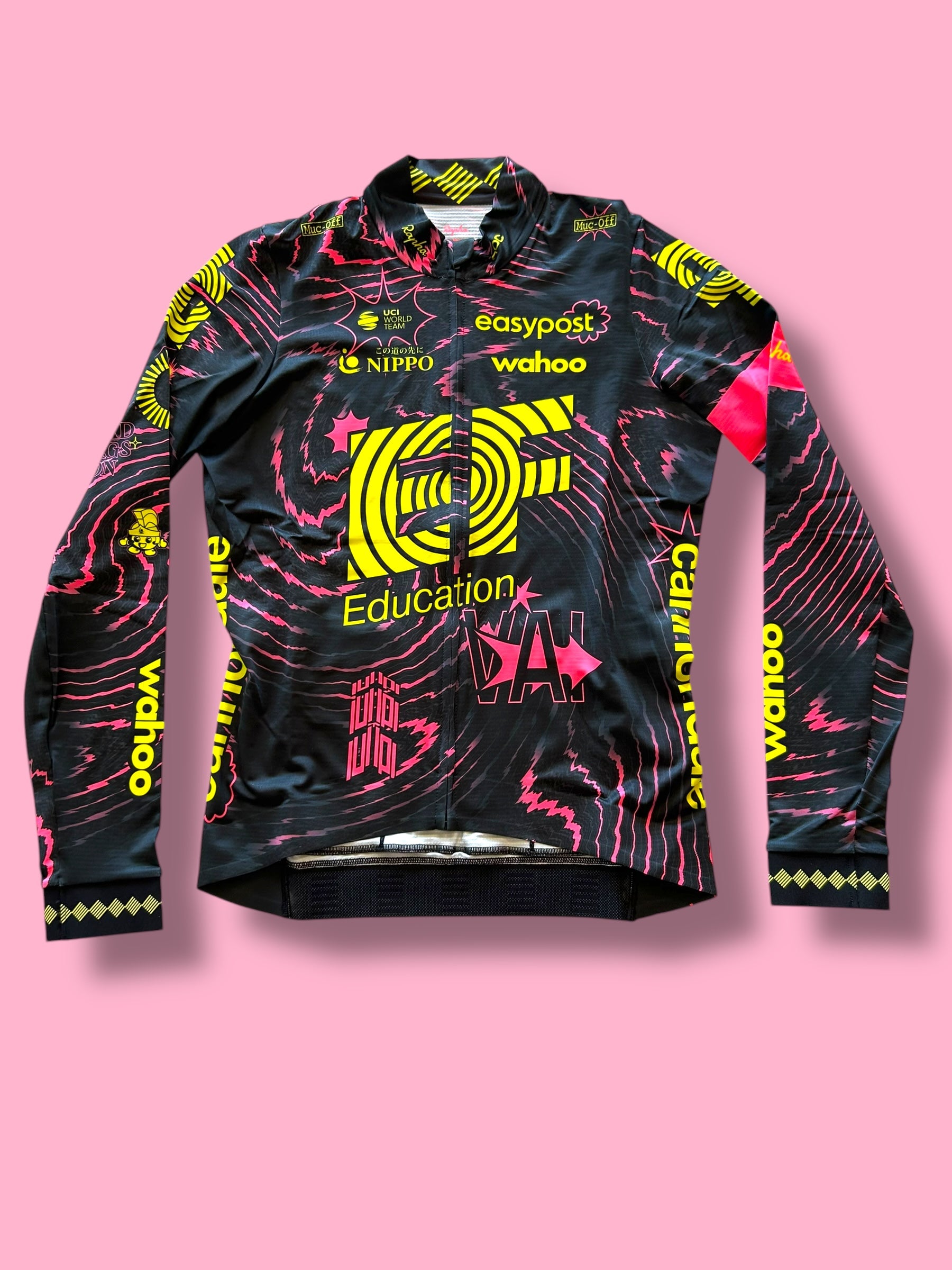 Thermal Long Sleeve Jersey Midweight Womens - Giro D'Italia Switchout | Rapha Pro Team |  EF Education First  | Pro Cycling Kit
