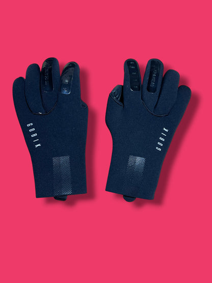 Winter Thermal Neoprene Gloves |FDJ Suez |Gobik Pro Cycling Kit