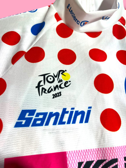 Climber's Podium Jersey Tour de France Polka Dot | Rapha | EF Education First Men | Pro Cycling Kit