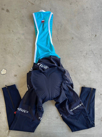 Winter Bib Tights Padded Thermal | Giordana |  Astana | Pro Team Cycling Kit