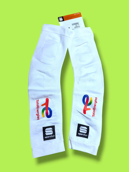 Second Skin Pro Team  Arm  Warmers|Total Energies |BioRacer  Pro Cycling Kit