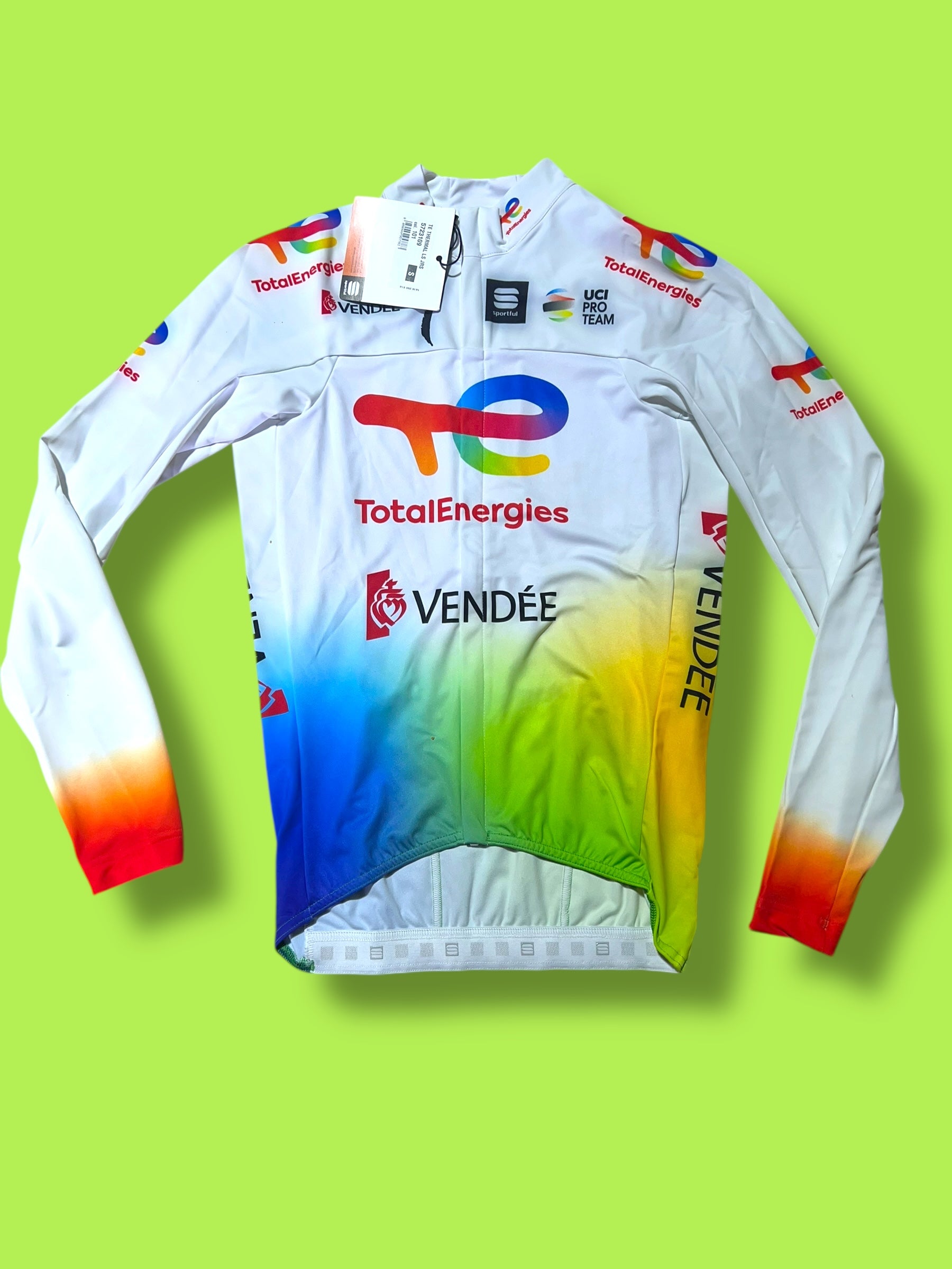 Thermal Jersey Long Sleeve TE  Road Racing  Rain Winter | Sportful |  Total Direct Energies| Pro Cycling Kit