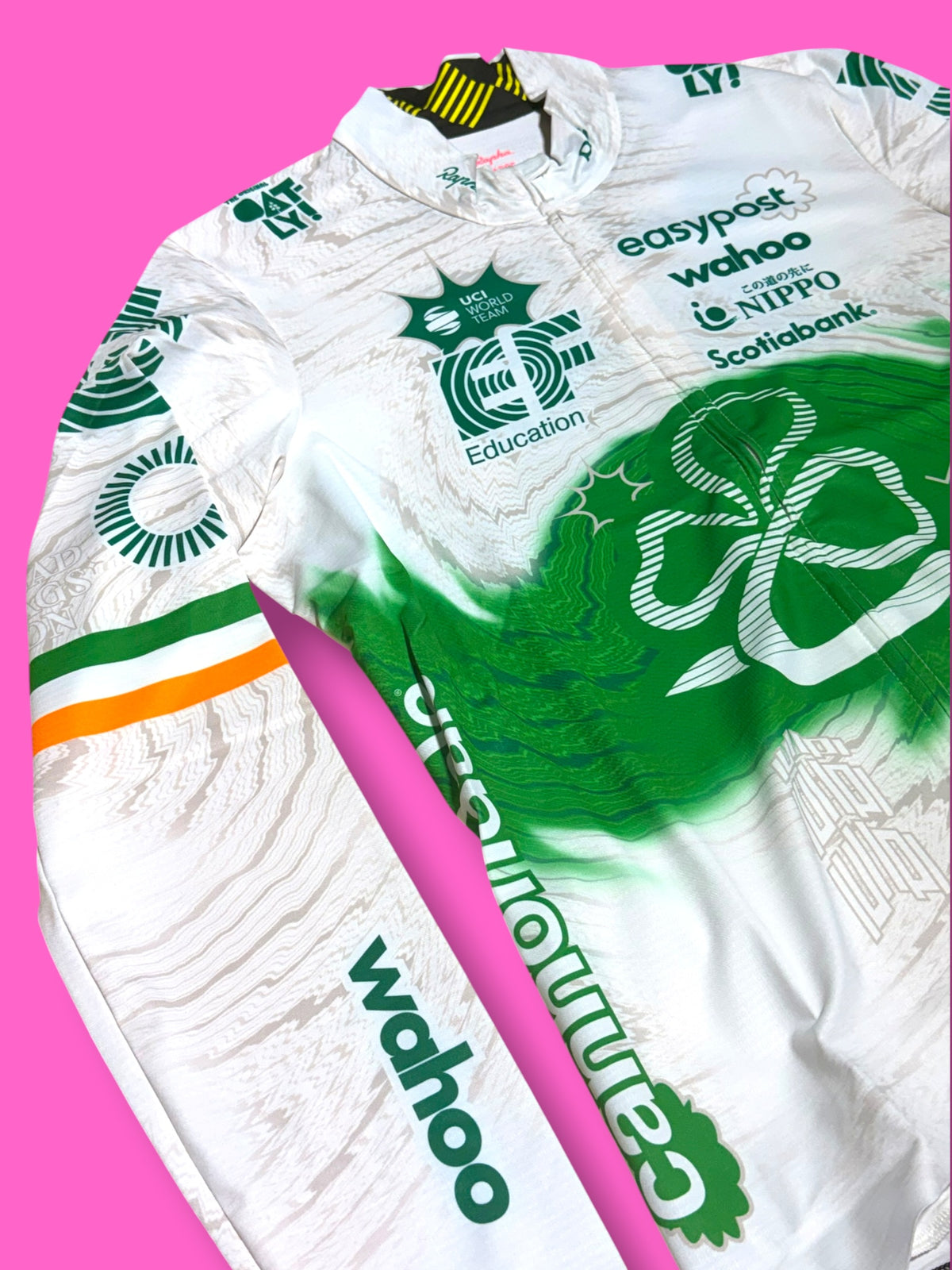 National Champion Jersey Ben Healy Irish Pro Team Midweight | EF Education First | Rapha Men's Pro Kit