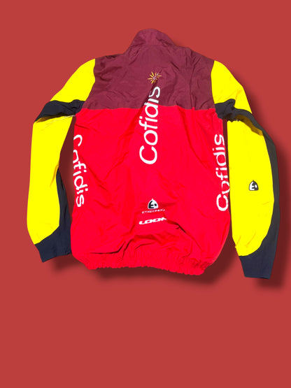Heavy Rain Jacket Wind |Cofidis |Extendo  Pro Cycling Kit