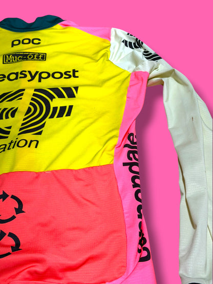 EF 2023 Pro Team Midweight Long Sleeve Jersey Kaleidoscope Giro d'Italia Switchout | EF Education First | Rapha Men's Pro Kit