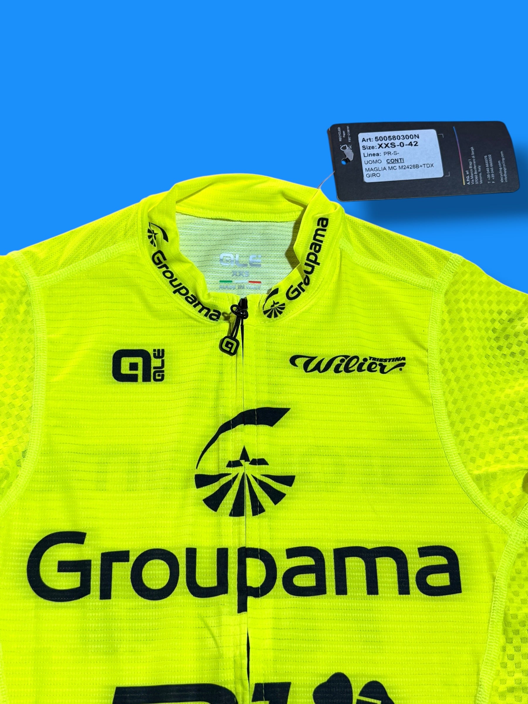 Aero Jersey PRS / Groupama FDJ Francaise des Jeux |Ale