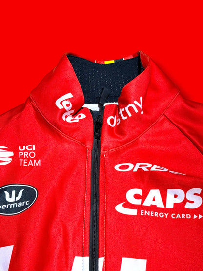 Thermal Gabba Winter Jersey Windproof Team Rider Issued |Lotto DSTNY Vermarc| Pro Cycling Kit