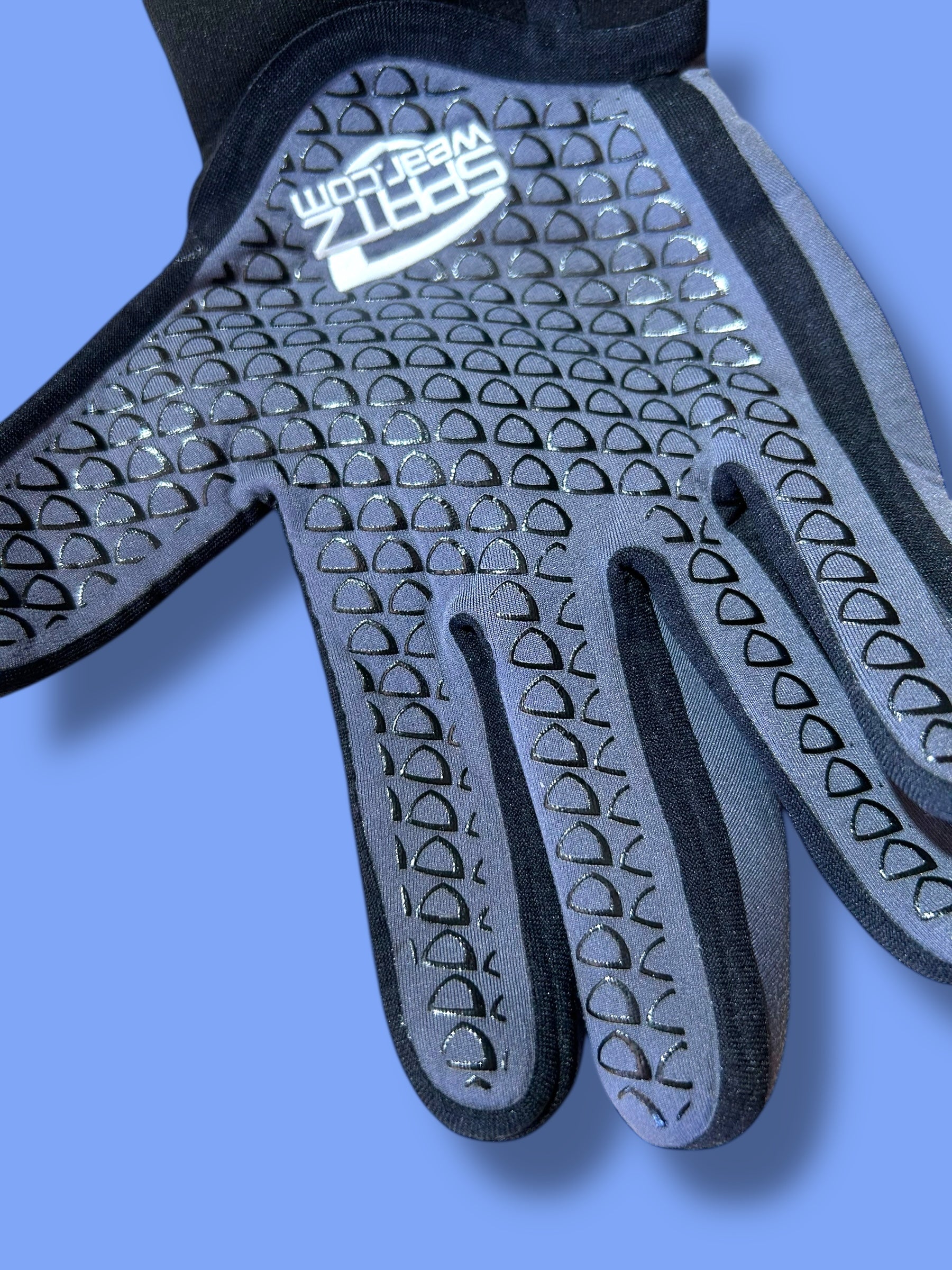 Neoprene Winter Rain Waterproof Gloves Rider Race Issued  | Alpecin Deceuninck Spatz| Pro Cycling Kit